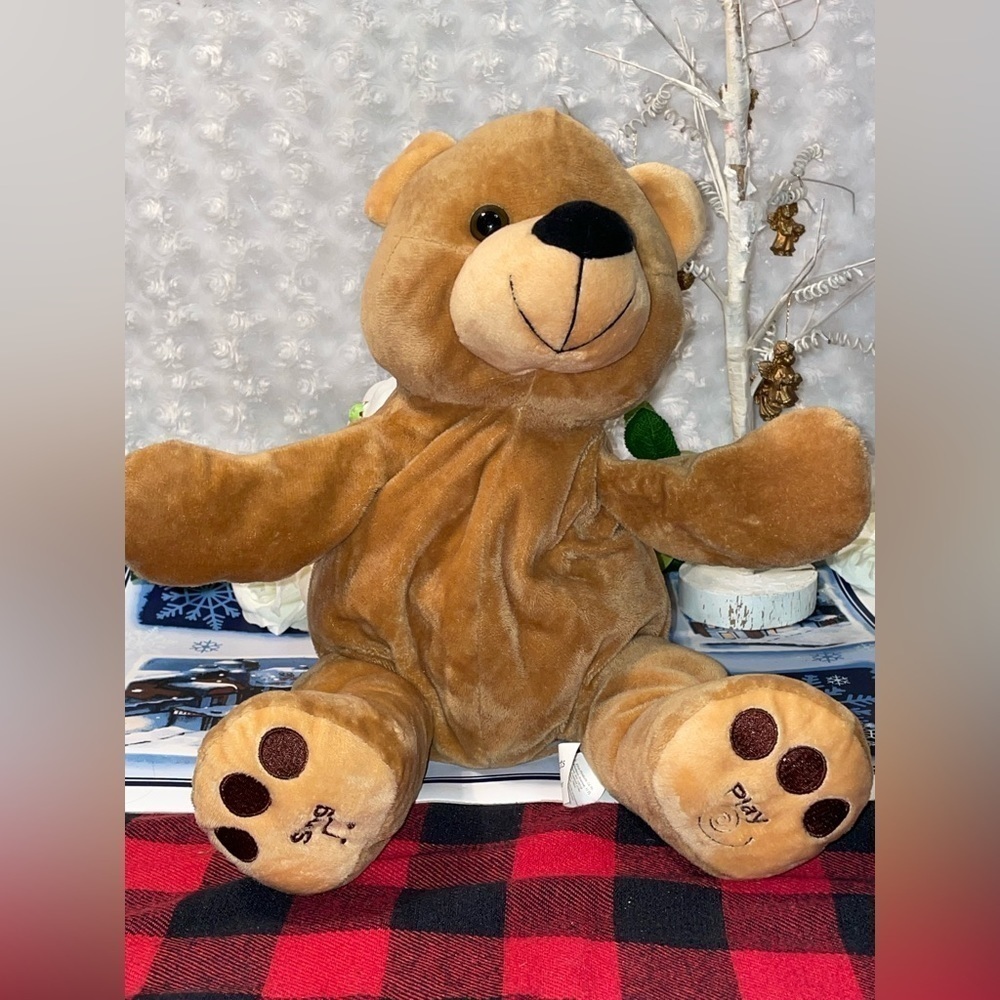AETNA Musical Play, Sings, Claps Teddy Bear for Toddlers Excellent Condition